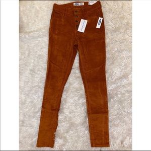 Corduroy skinny jeans🍁🍂